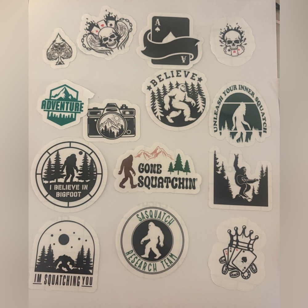 Assorted Sticker Pack (transparent)